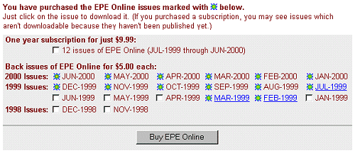 How to download your issues