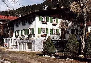 The House Tannheimer in Hinterstein