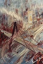 One of Konrad Zuse's oil paintings