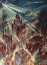 One of Konrad Zuse's oil paintings